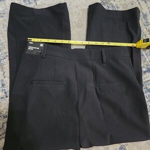 Express Black Dress Pants Cropped Slim Flare
